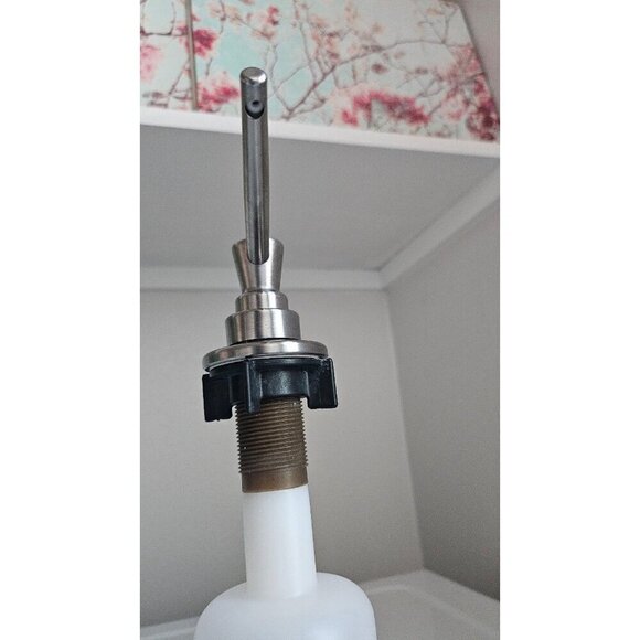 Countertop soap dispenser Brushed nickel - Picture 3 of 7